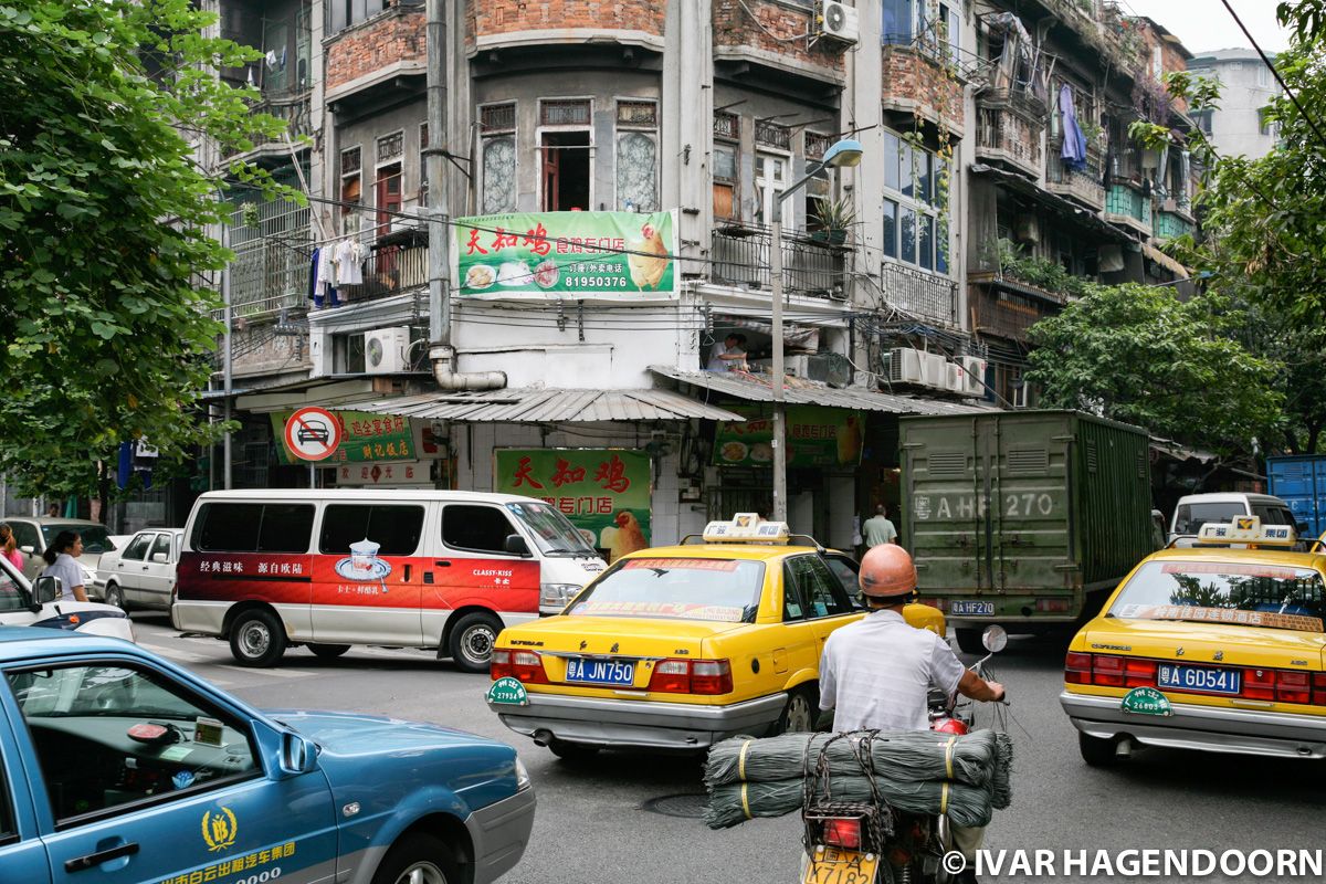 Street scene, Guangzhou, Old Town