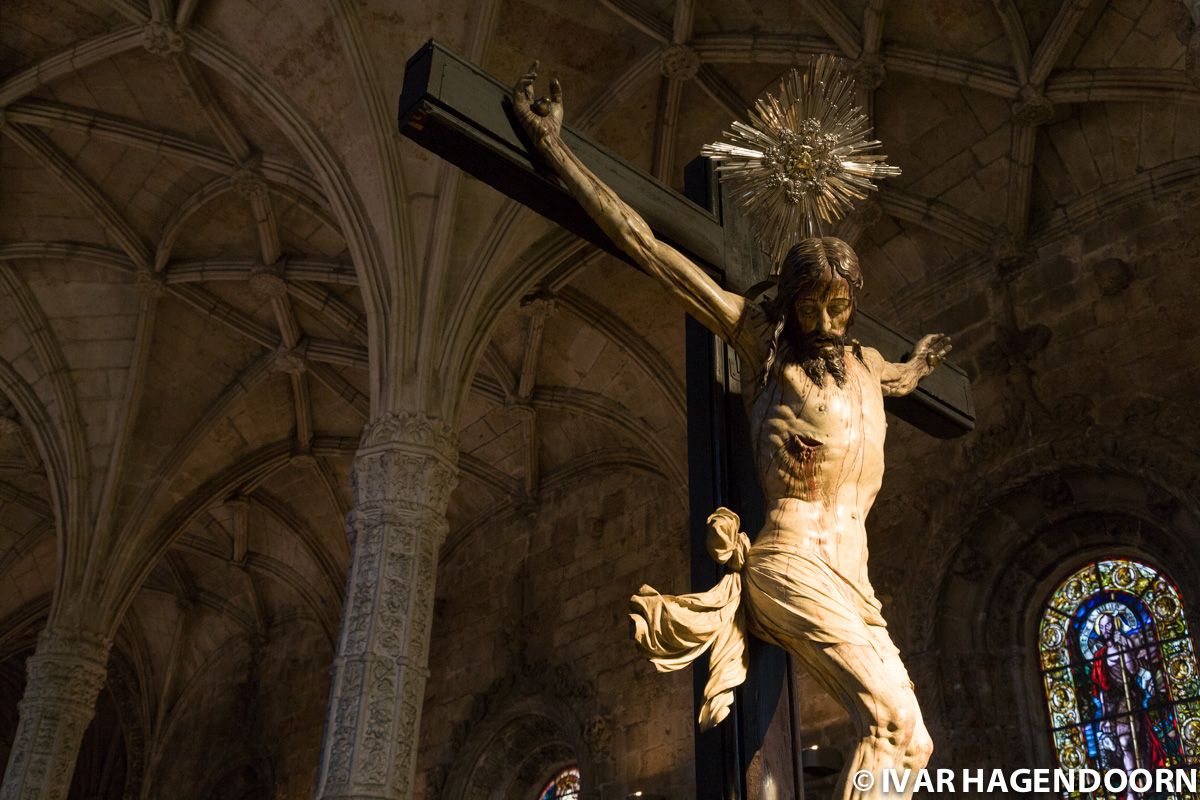 Figure of Christ, Santa Maria de Belem, Lisbon, Portugal