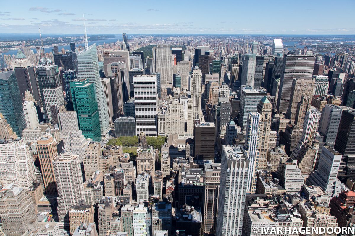 Manhattan seen from the Empire State Building