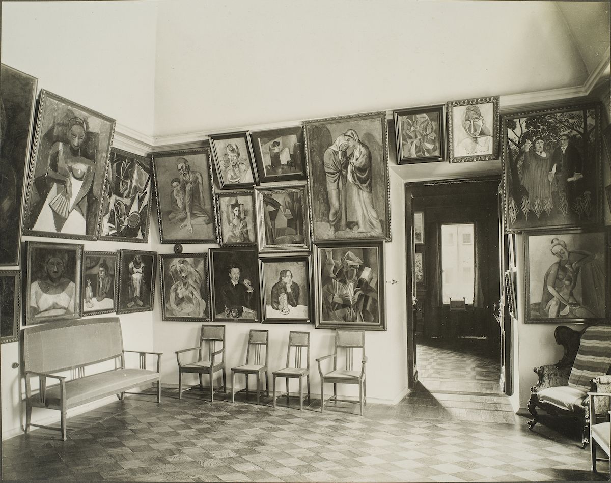 Picasso room Palais Troubetskoi 1914