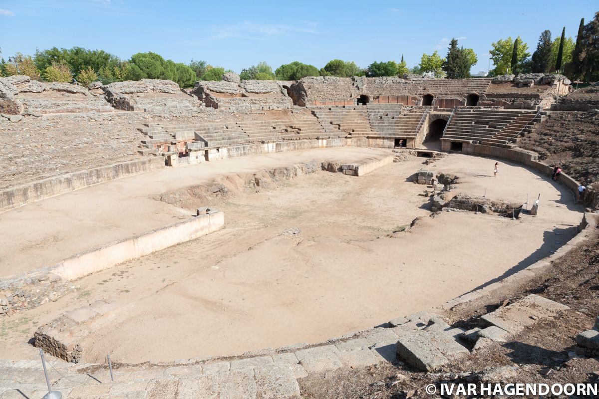 Roman amphitheatre, Mérida