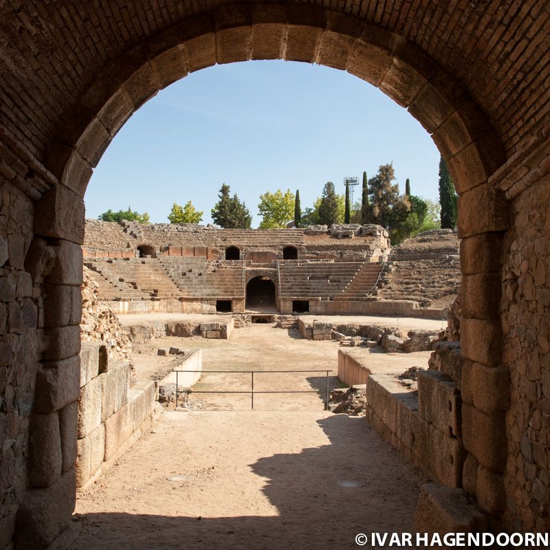 Roman amphitheatre, Mérida