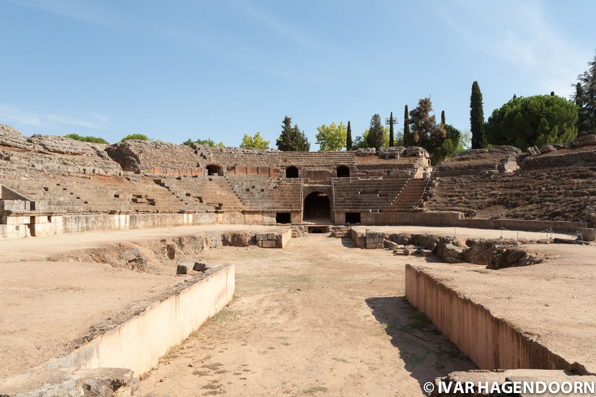 Roman amphitheatre, Mérida