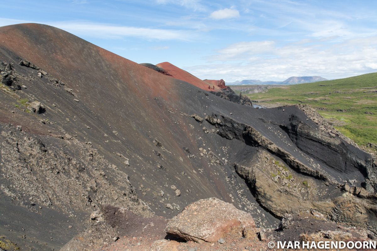 Rauðhólar, Iceland