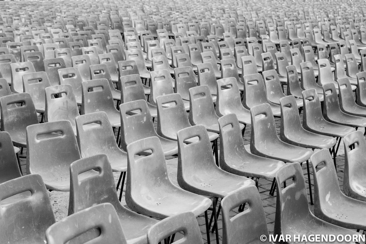 Chairs Saint Peter's Square, Rome