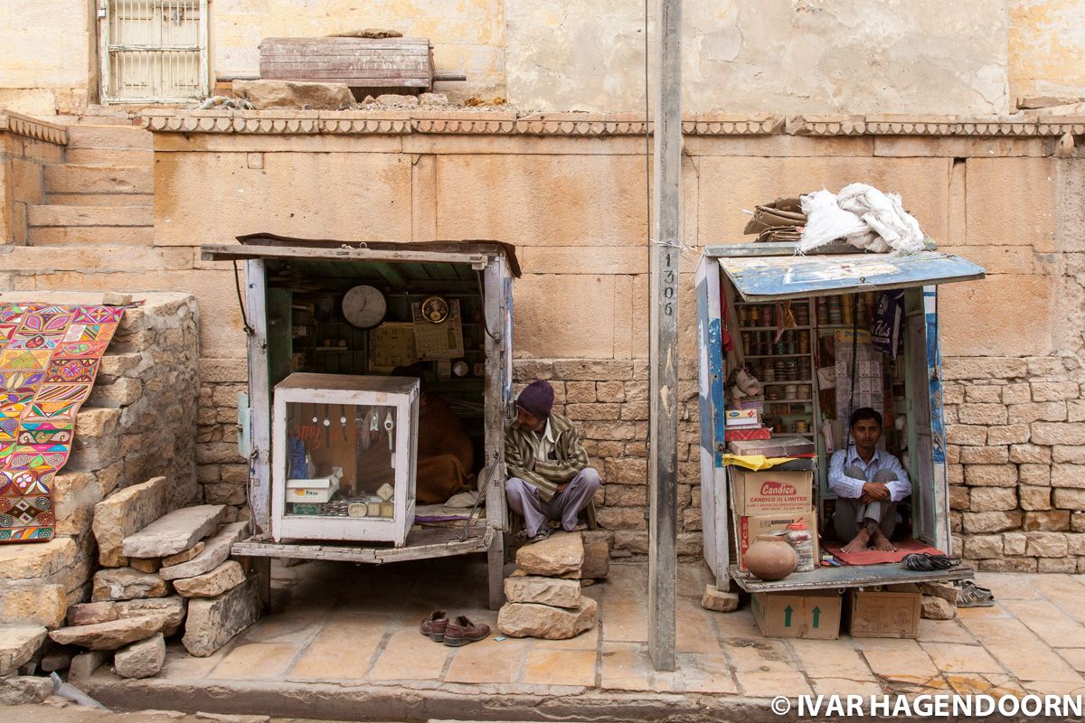 Street stalls in Jaisalmer