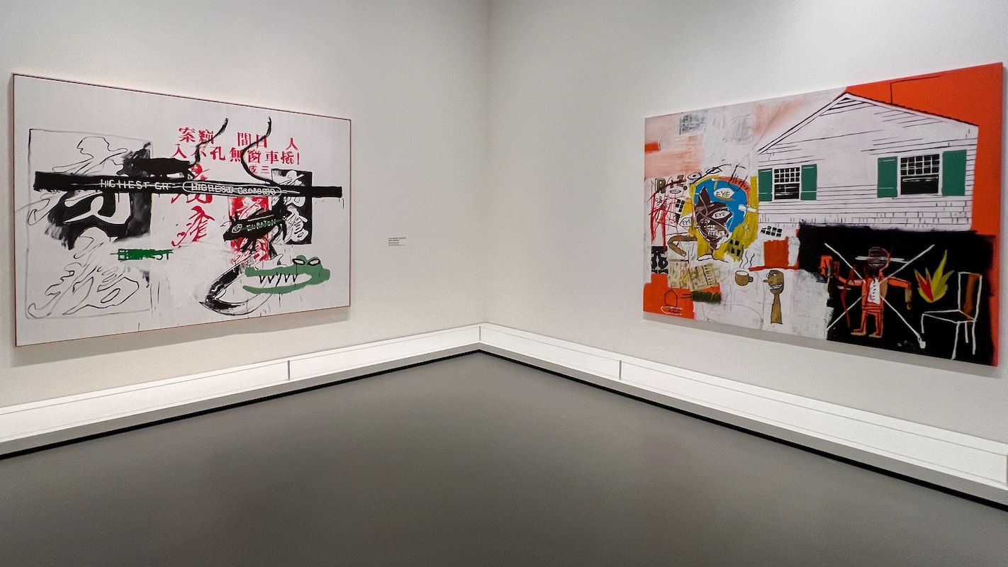 Warhol and Basquiat exhibition at the Fondation Louis Vuitton